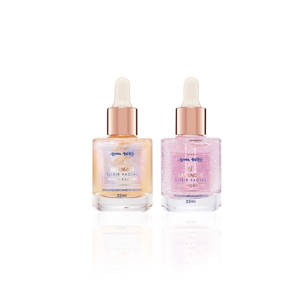 Kit Bruna Tavares BT Lavander Mermaid - Elixir Facial 32ml (2 produtos) Produto: Kit Bruna Tavares BT Lavander Mermaid - Elixir Facial 32ml (2 produtos)