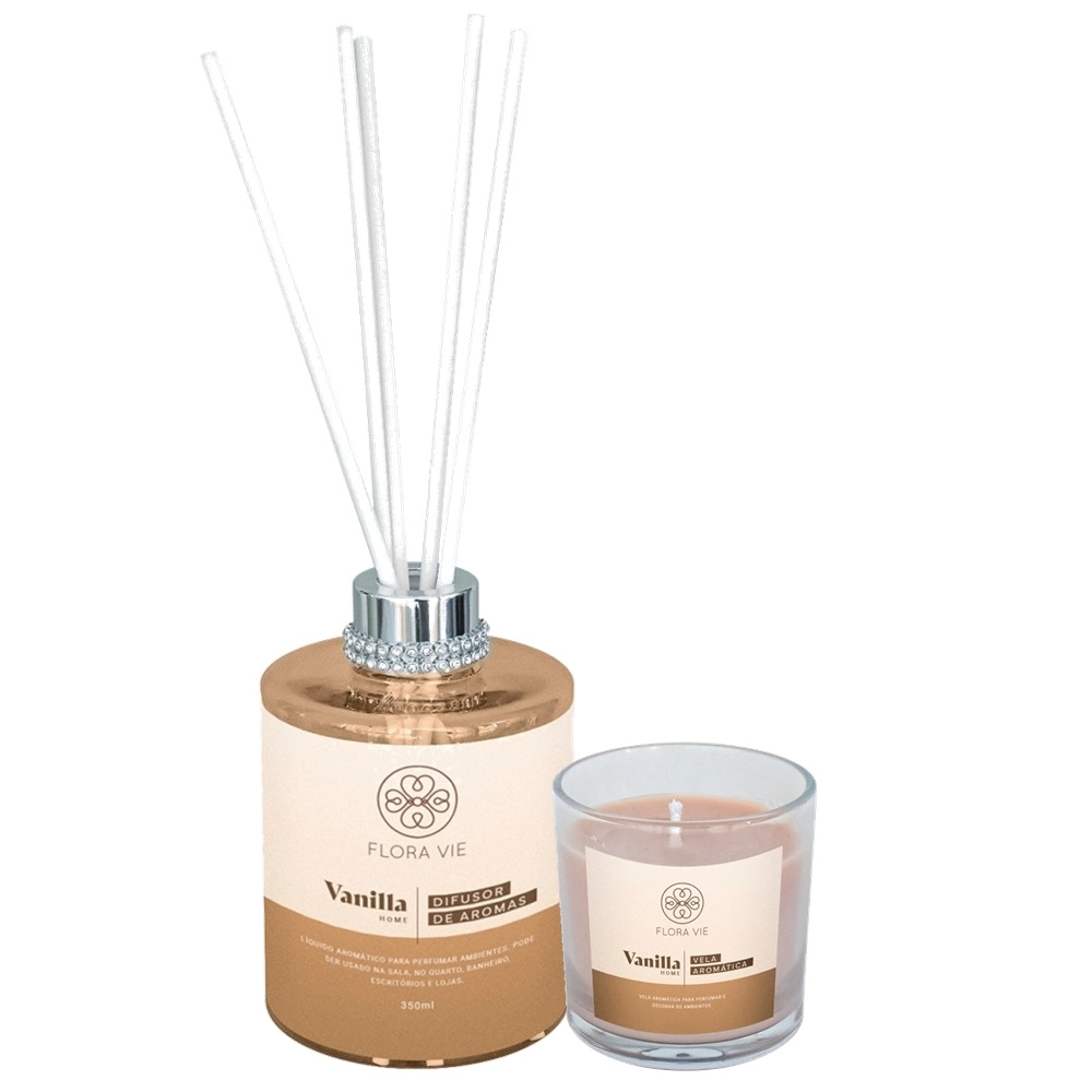 Produto: Kit Flora Vie Vanilla Dupla Relaxante (2 Produtos)