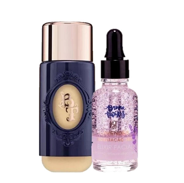Produto: Bruna Tavares Base Liquida BT Skin L30 e BT Lavender Elixir Facial