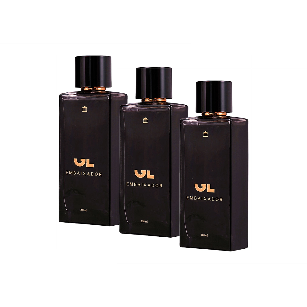 Produto: Kit Gusttavo Lima Embaixador - Perfume Masculino 100ml (3 unidades)