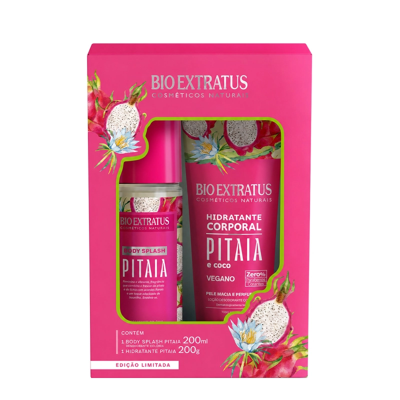 Produto: Bio Extratus Pitaia - Kit Body Splash e Hidratante Corporal  (2 produtos)