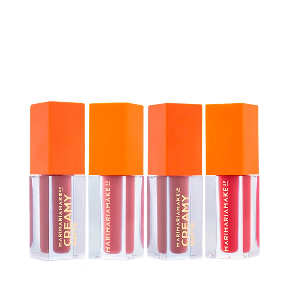 Produto: Kit Mari Maria Makeup Frosty Rose Nude Matte Gala e Lavish (4 produtos)