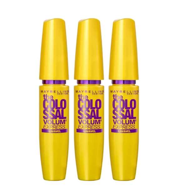 Produto: Maybelline The Colossal Volum'Express - Máscara para Cílios 9,2ml / Com 3 unidades