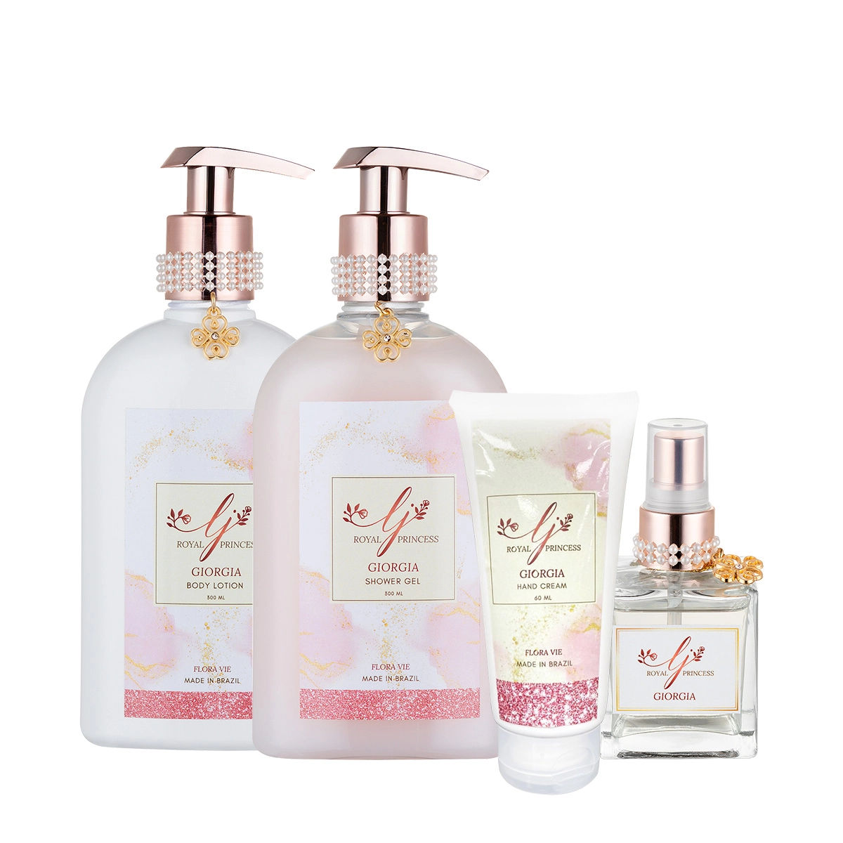 Produto: Kit Flora Vie Royal Princess Giorgia Completo (4 produtos)