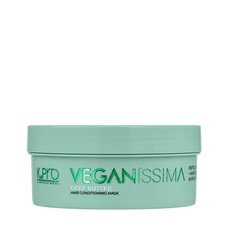 K.Pro Veganíssima Deep Butter - Máscara Capilar Condicionadora 165g Produto: K.Pro Veganíssima Deep Butter - Máscara Capilar Condicionadora 165g