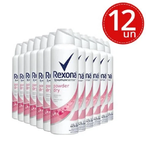 Produto: Rexona Antitranspirante Aerosol Feminino Powder Dry 150ml C/12