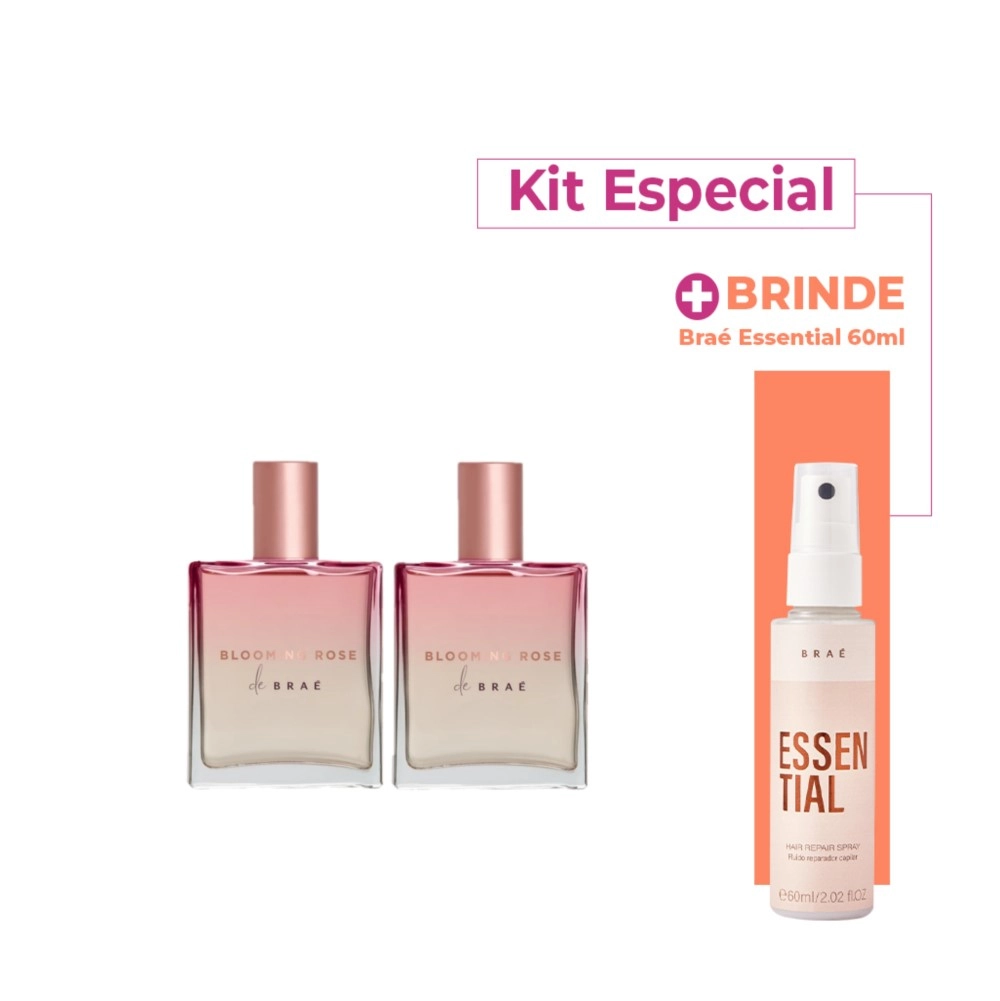 Produto: Kit Braé Blooming Rose - Perfume para Cabelo 50ml Especial  (2 unidades)