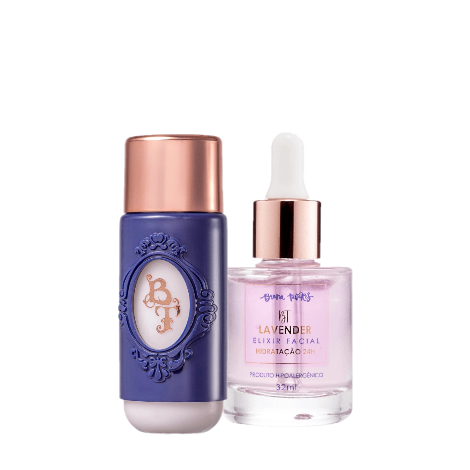 Produto: Kit Bruna Tavares Base F10 Lavander Preparação da Pele (2 produtos)