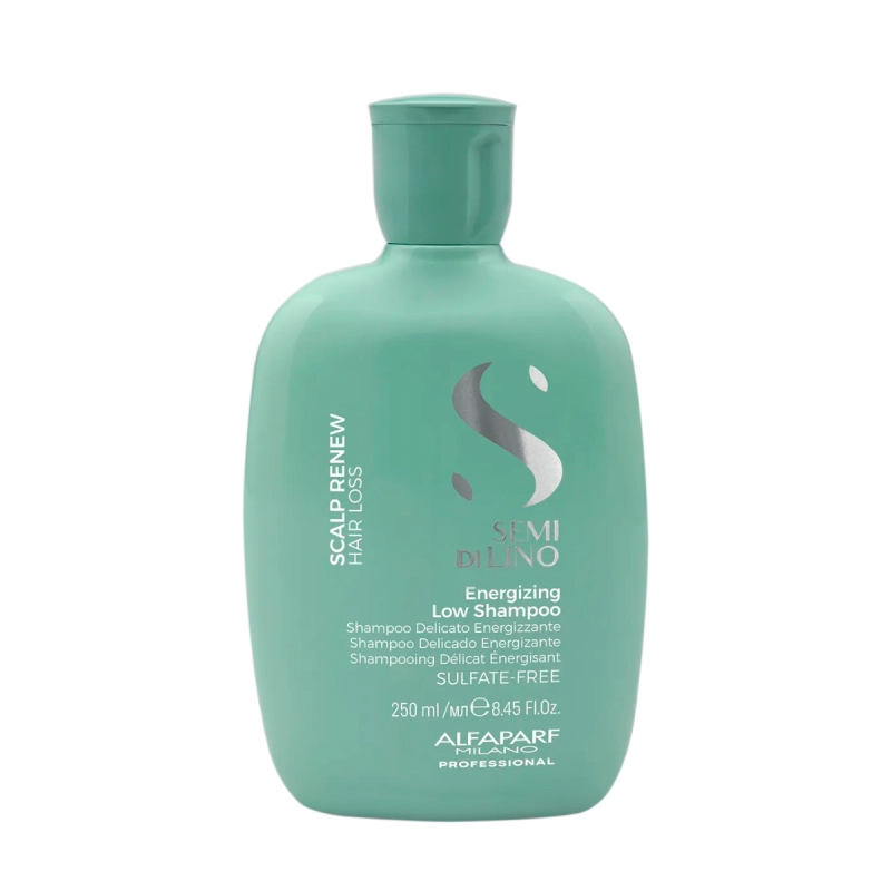 Alfaparf Semi Di Lino Scalp Renew - Energizing Low Shampoo 250ml Produto: Alfaparf Semi Di Lino Scalp Renew - Energizing Low Shampoo 250ml
