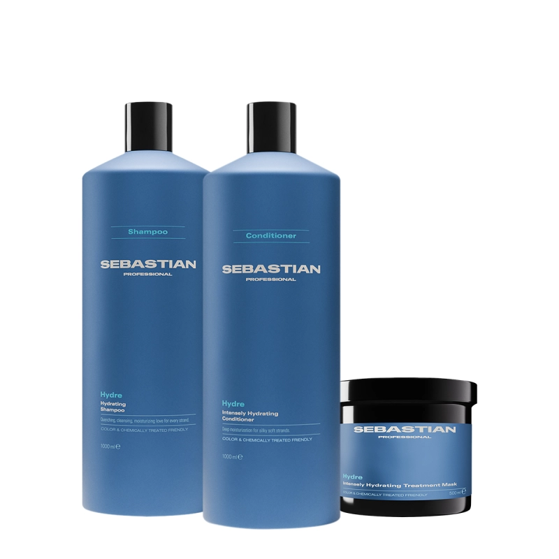 Kit Sebastian Professional Hydre Salon Total (3 produtos) Produto: Kit Sebastian Professional Hydre Salon Total (3 produtos)
