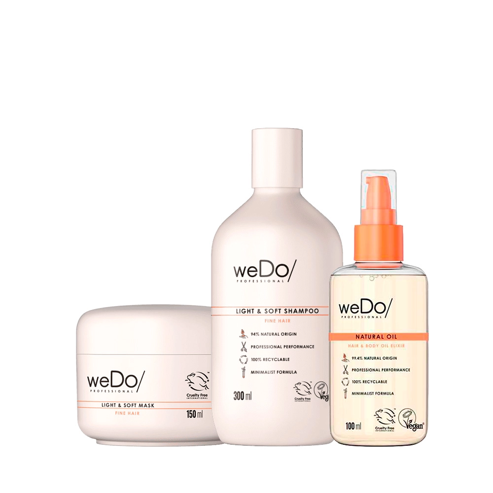 Produto: Kit WeDo Home Care Light Soft Máscara & Oil