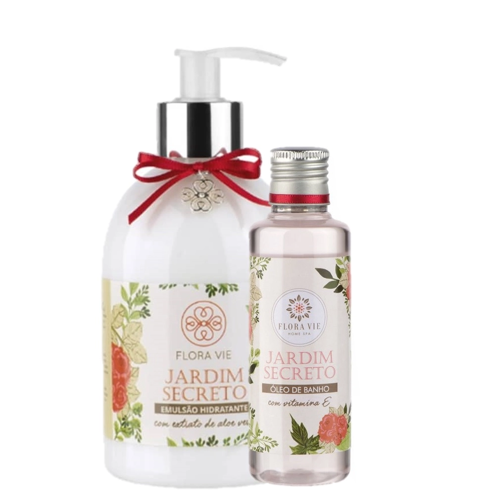 Produto: Kit Flora Vie Jardim Secreto Anti Ressecamento (2 Produtos)