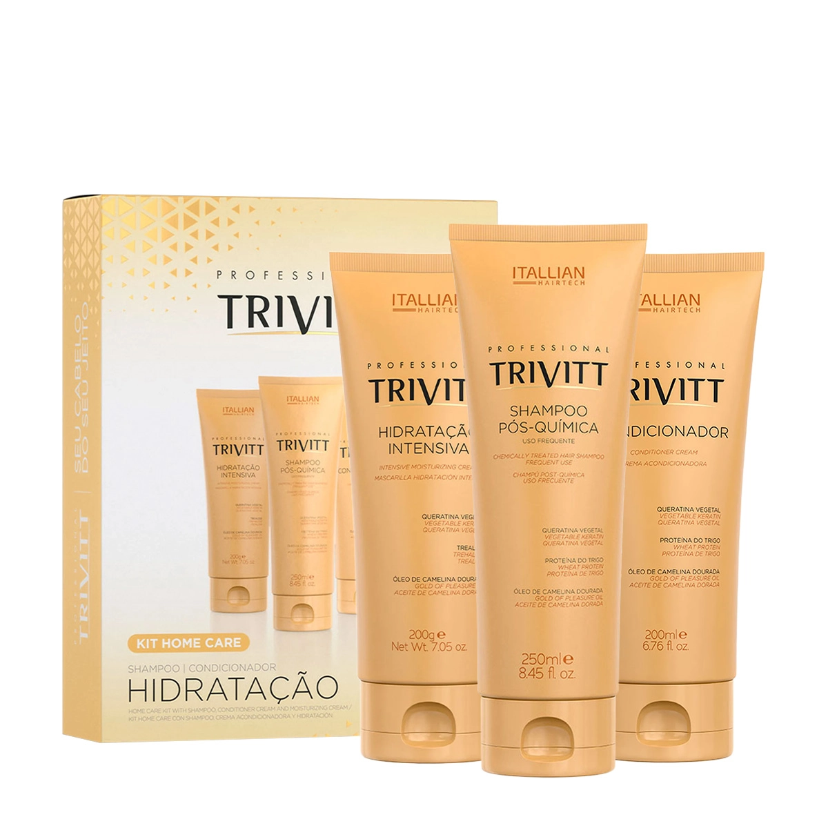 Produto: Trivitt Professional Hidratante Kit Home Care (3 produtos)