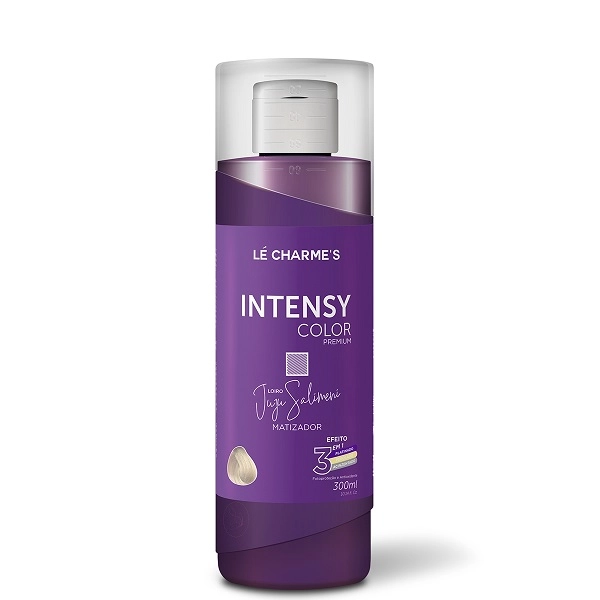 Lé Charmes´s Intensy Color Premium 3 em 1 matizador Loiro Juju Salimeni 300ml Produto: Lé Charmes´s Intensy Color Premium 3 em 1 matizador Loiro Juju Salimeni 300ml