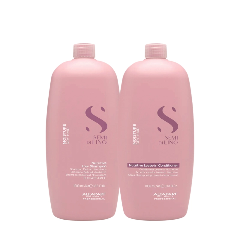 Produto: Kit Alfaparf Semi di Lino Moisture Nutritive - Nutrição Profunda com Leveza (2 produtos)
