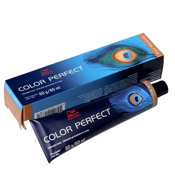 Wella Color Perfect 8.03 Louro Claro Natural Dourado - Coloração Permanente 60ml Produto: Wella Color Perfect 8.03 Louro Claro Natural Dourado - Coloração Permanente 60ml
