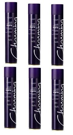 Produto: Charming Hair Spray 400ml Forte 6 Unidades