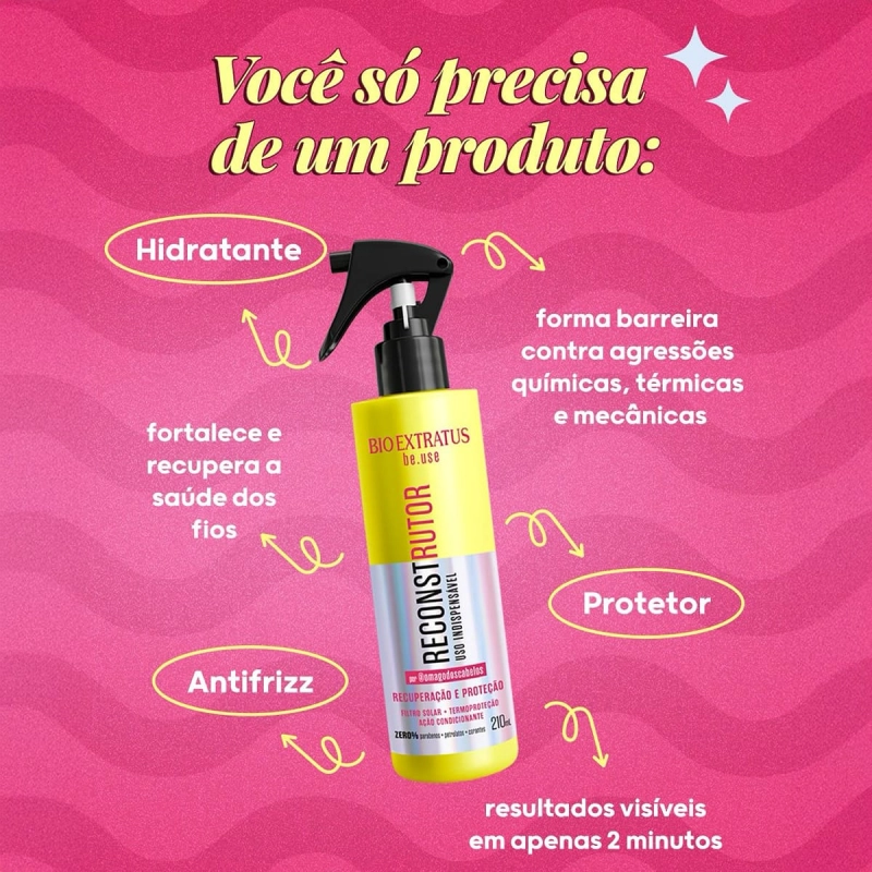 Kit_Bio_Extratus_Be_use_Reconstrutor_Pos_Quimica_Shampoo_Condicionador_Mago_dos_Cabelos_Evas_4 Kit_Bio_Extratus_Be_use_Reconstrutor_Pos_Quimica_Shampoo_Condicionador_Mago_dos_Cabelos_Evas_4