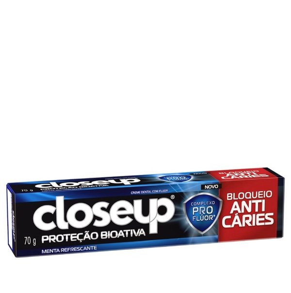 Produto: Close Up Creme Dental Proteção Bioativa Anti Cáries 70g