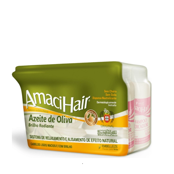 Produto: Creme Relaxante AmaciHair Azeite de Oliva