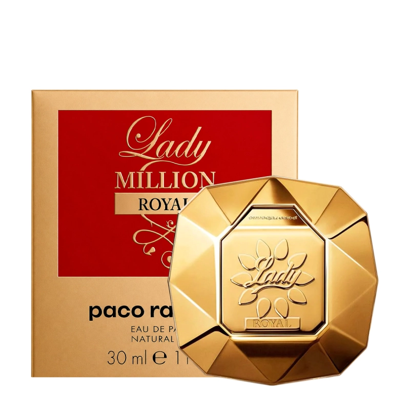 Paco Rabanne Lady Million Royal Eau de Parfum - Perfume Feminino 30ml Produto: Paco Rabanne Lady Million Royal Eau de Parfum - Perfume Feminino 30ml