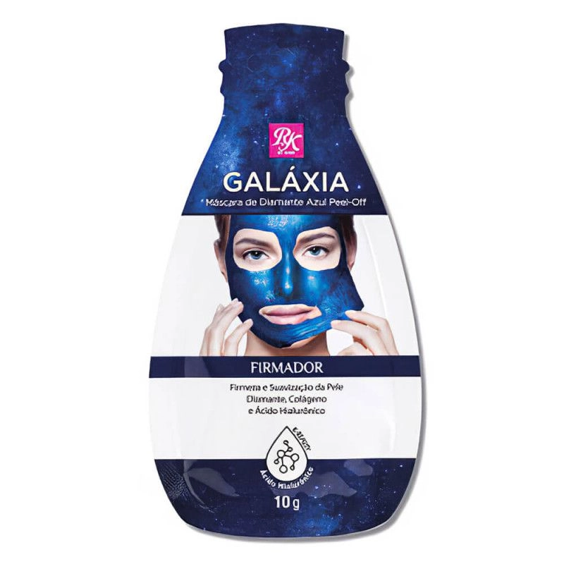 Produto: Máscara Facial Diamante Azul Galaxia 10g - KISS Com 3 Unidades