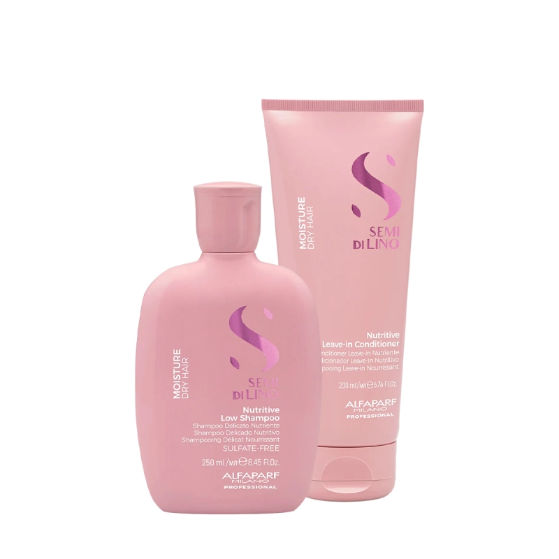 Produto: Kit Alfaparf Semi di Lino Moisture Nutritive - Nutrição e Finalização (2 produtos)