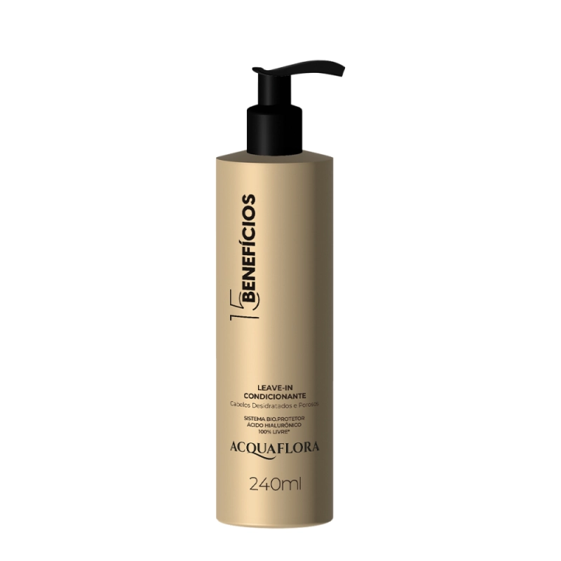 Acquaflora 15 Benefícios - Leave-in 240ml Produto: Acquaflora 15 Benefícios - Leave-in 240ml