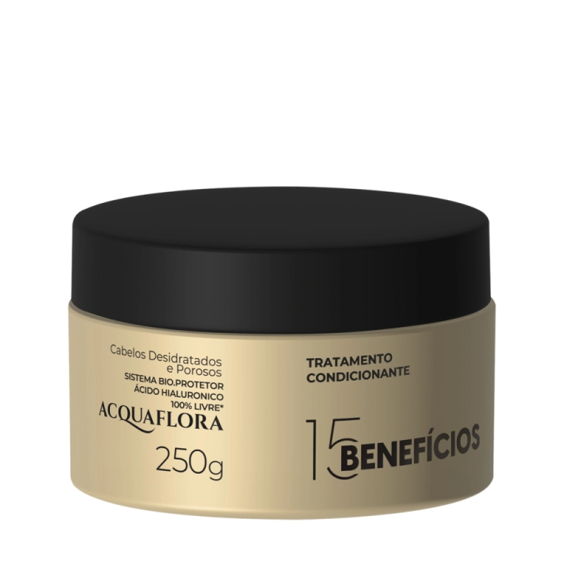 Acquaflora 15 Benefícios - Máscara Capilar 250g Produto: Acquaflora 15 Benefícios - Máscara Capilar 250g