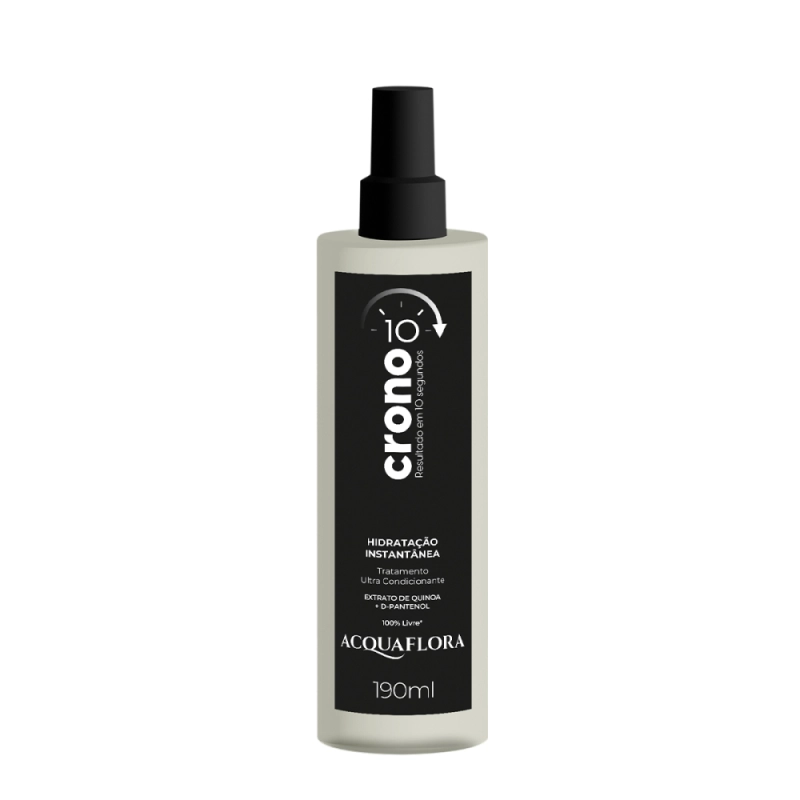 Acquaflora Crono 10 Hidratação Instantânea - Tratamento Capilar 190ml Produto: Acquaflora Crono 10 Hidratação Instantânea - Tratamento Capilar 190ml