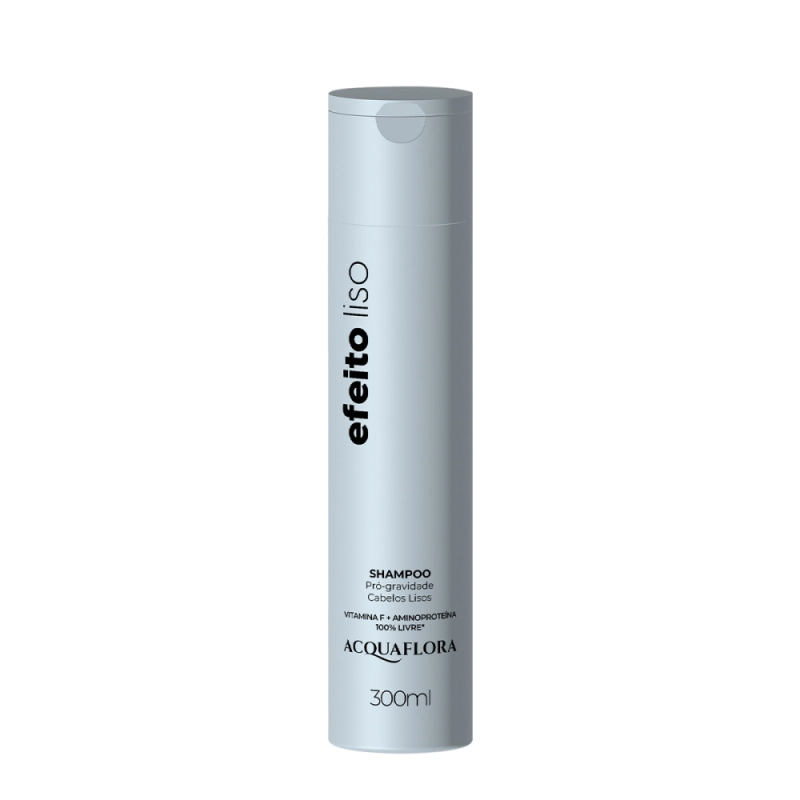 Acquaflora Efeito Liso - Shampoo 300ml Produto: Acquaflora Efeito Liso - Shampoo 300ml