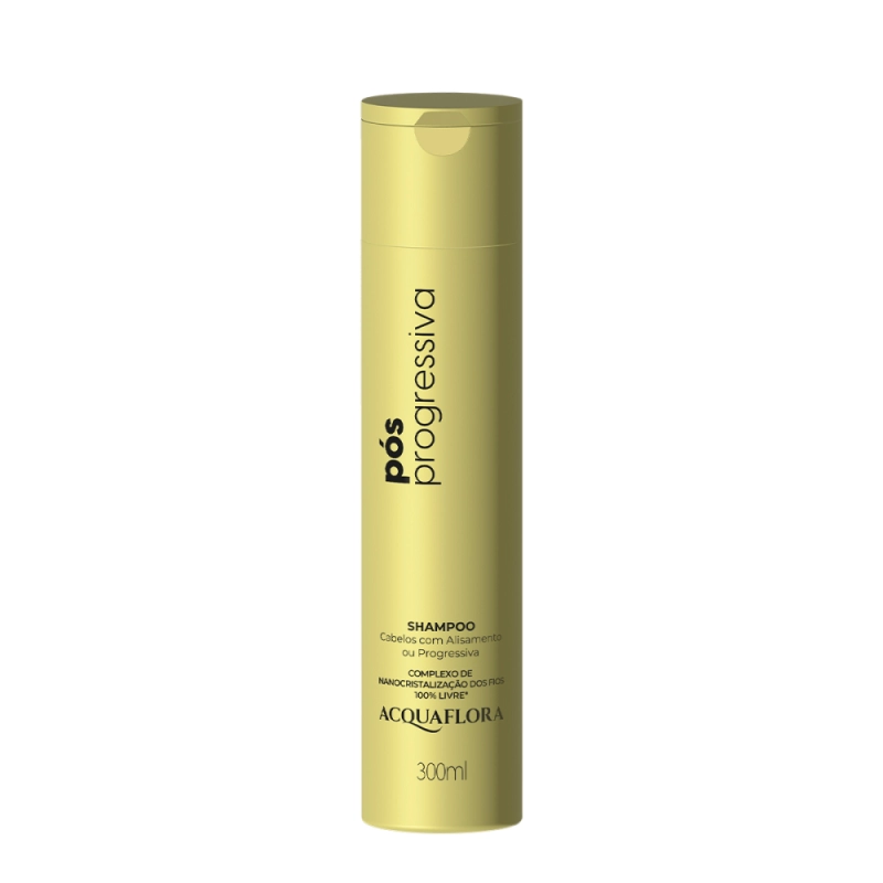 Acquaflora Pós-Progressiva - Shampoo sem Sulfato 300ml Produto: Acquaflora Pós-Progressiva - Shampoo sem Sulfato 300ml