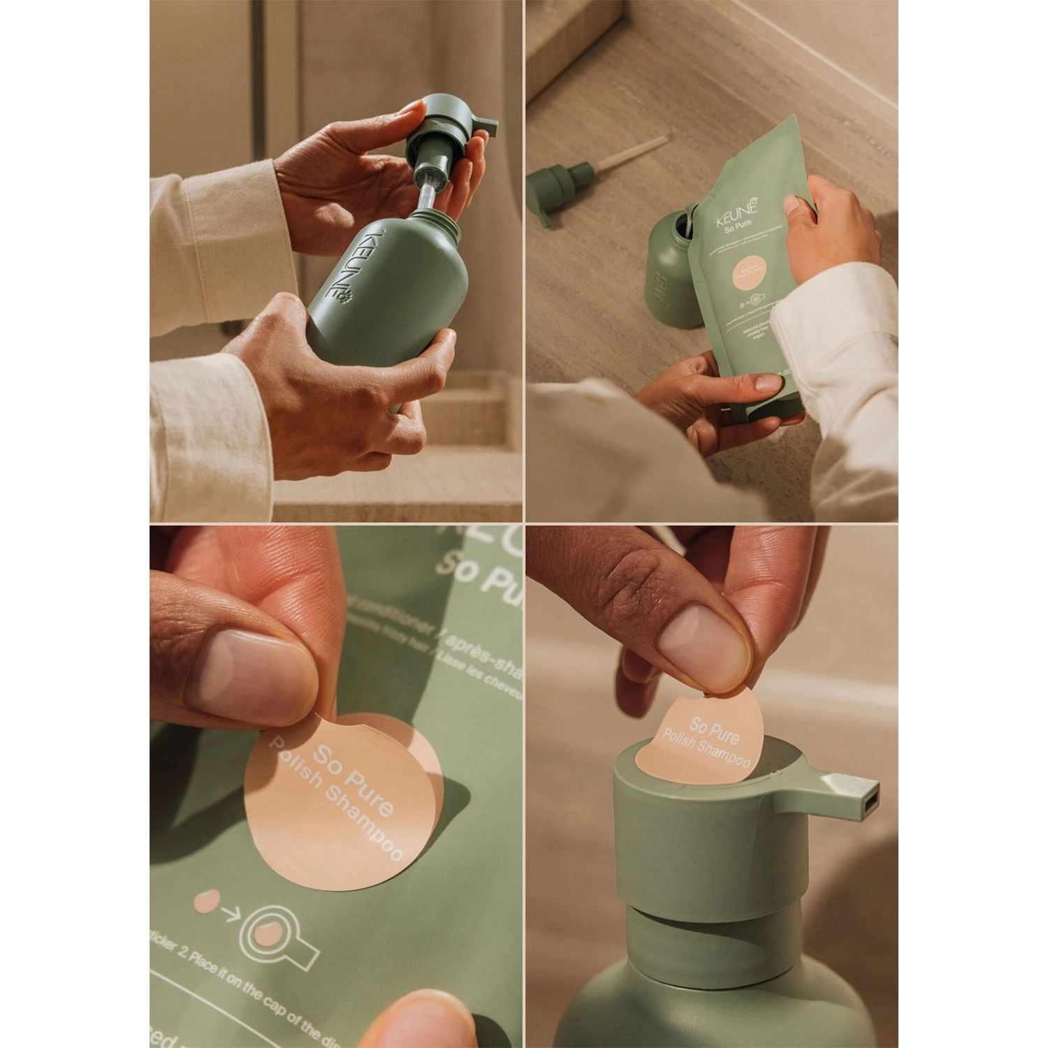 Kit_Keune_So_Pure_Polish_Shampoo_Extra_Refil_Dispenser_Frasco_Evas_5