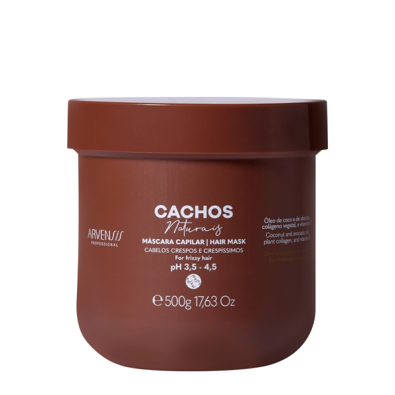 Produto: Arvensis Cachos Naturais Crespos e Crespíssimos - Máscara Capilar 500g