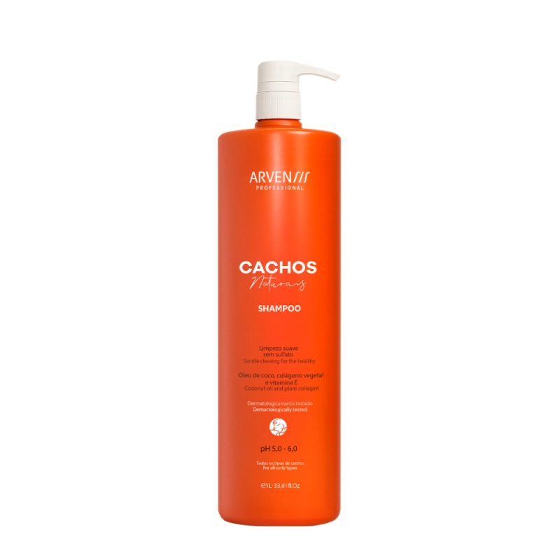 Produto: Arvensis Cachos Naturais - Shampoo Sem Sulfato 1L