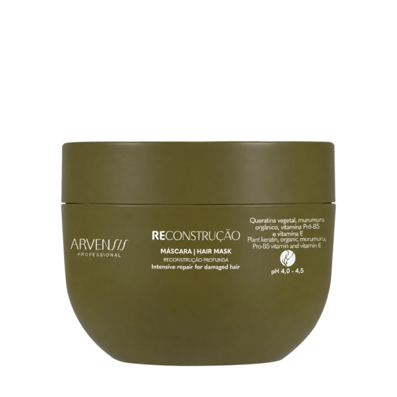 Arvensis Cosméticos Naturais Reconstrução - Máscara Capilar 250g Produto: Arvensis Cosméticos Naturais Reconstrução - Máscara Capilar 250g