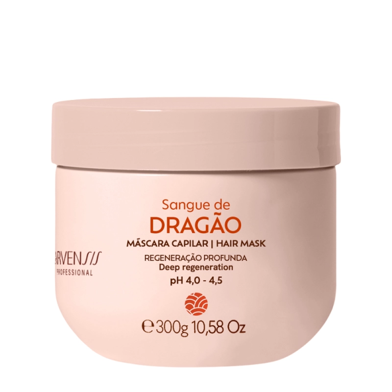 Arvensis Sangue de Dragão - Máscara Capilar 300g Produto: Arvensis Sangue de Dragão - Máscara Capilar 300g