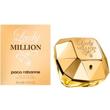 Perfume Feminino Lady Million Paco Rabanne Eau de Parfum 80ml Produto: Perfume Feminino Lady Million Paco Rabanne Eau de Parfum 80ml