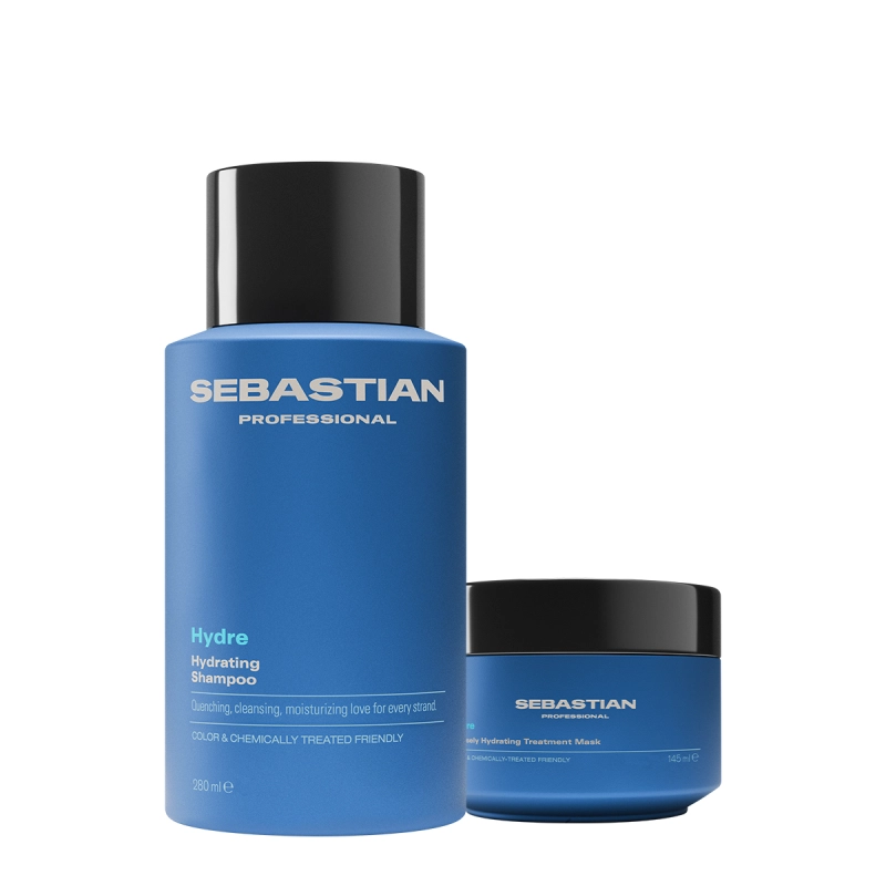 Kit Sebastian Professional Hydre Shampoo Máscara (2 produtos) Produto: Kit Sebastian Professional Hydre Shampoo Máscara (2 produtos)