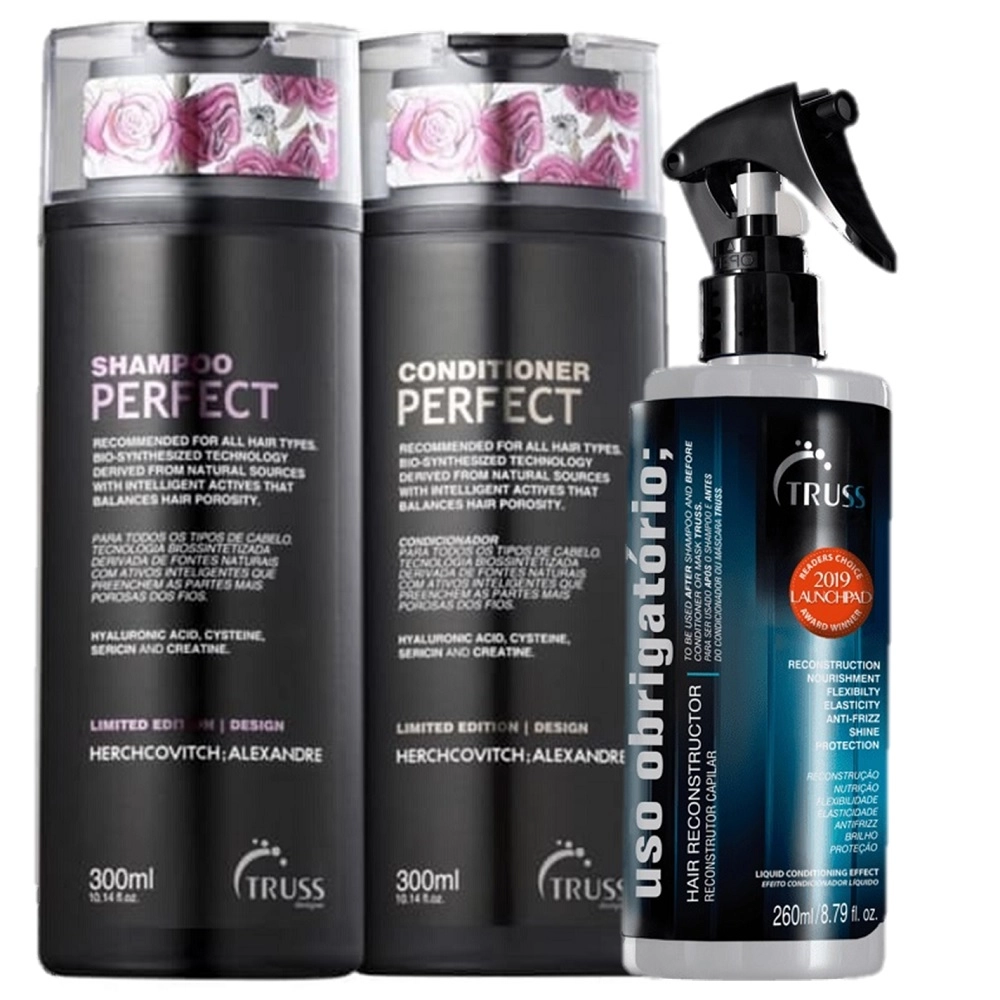 Produto: Kit Truss Perfect Anti Frizz Cabelos de Todos os Tipos (3 Produtos)