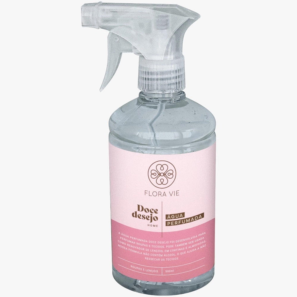 Produto: Flora Vie Doce Desejo - Água Perfumada para Roupa 500ml