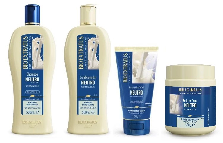 Kit Bio Extratus Neutro ( 4 Produtos ) Produto: Kit Bio Extratus Neutro ( 4 Produtos )