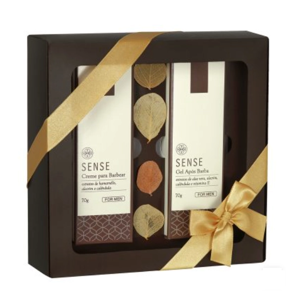 Gel Pos Barba 70g e Creme para Barbear 70g Flora Vie Kit Homem Sense 3 Produto: Gel Pos Barba 70g e Creme para Barbear 70g Flora Vie Kit Homem Sense 3