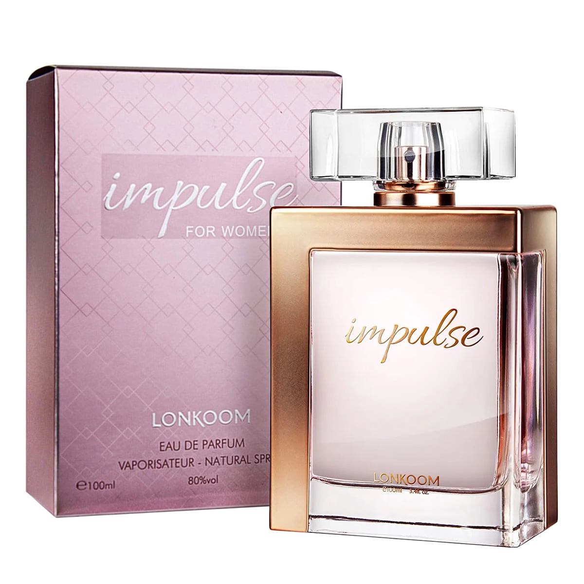 Produto: Lonkoom Impulse For Women Eau de Parfum - Perfume Feminino 100ml