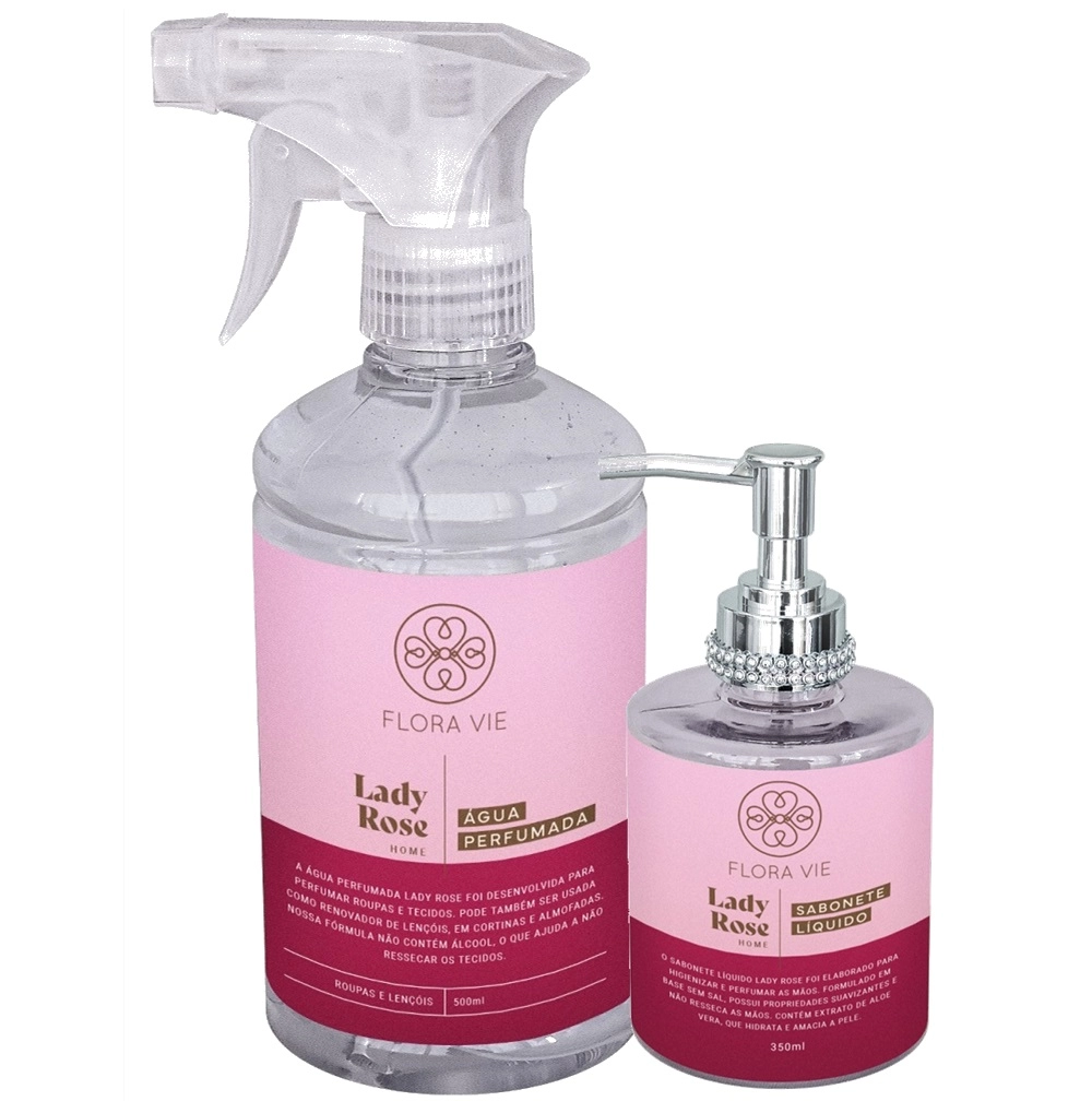 Produto: Kit Flora Vie Lady Rose Fragrantico (2 Produtos)