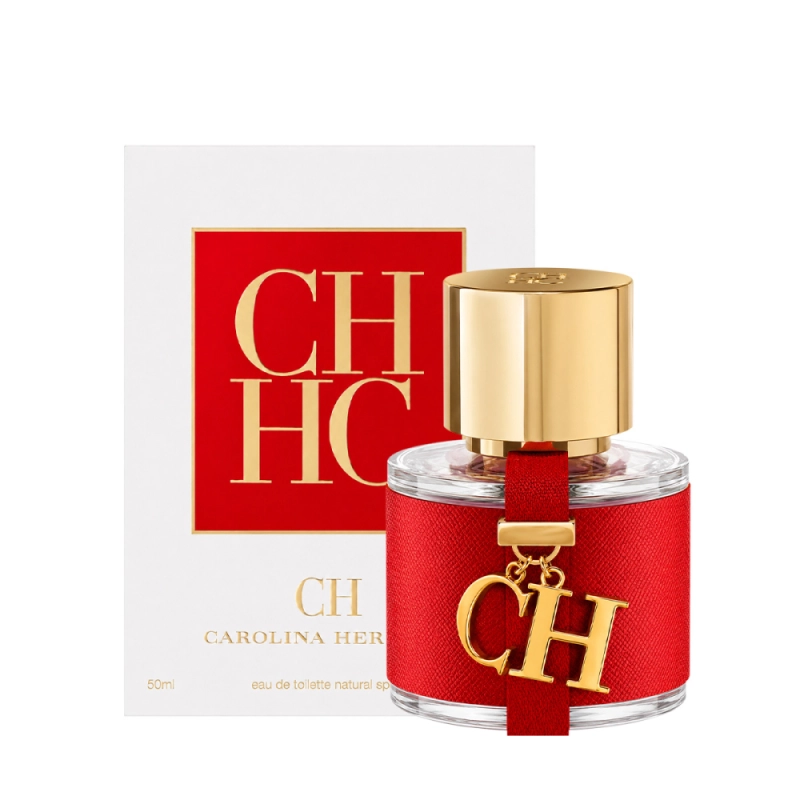 Carolina Herrera CH Eau de Toilette - Perfume Feminino 50ml Produto: Carolina Herrera CH Eau de Toilette - Perfume Feminino 50ml