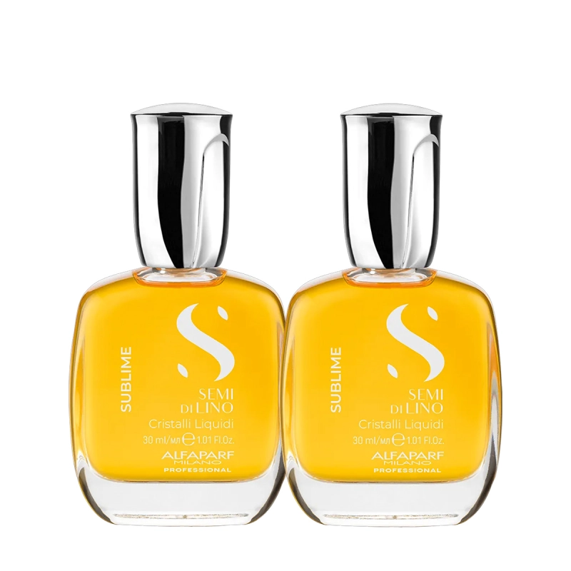 Produto: Kit Alfaparf Semi di Lino Sublime Cristalli Liquidi - Óleo Capilar 30ml (2 unidades)