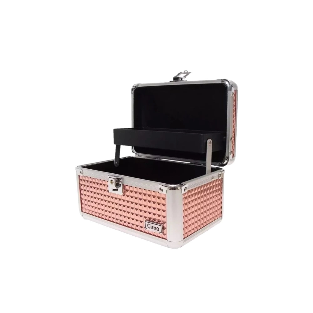 Produto: Cisne - Maleta De Maquiagem Rosé