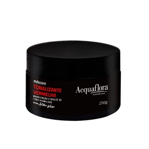 Acquaflora Tonalizante Vermelho Máscara 250g Produto: Acquaflora Tonalizante Vermelho Máscara 250g