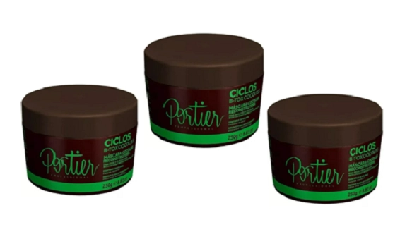 Produto: Portier Máscara reconstrutora de coco 250g 3 unidades